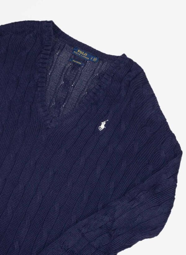 POLO RALPH LAUREN WOMEN'S KNITSWEATER NAVY – Bild 2