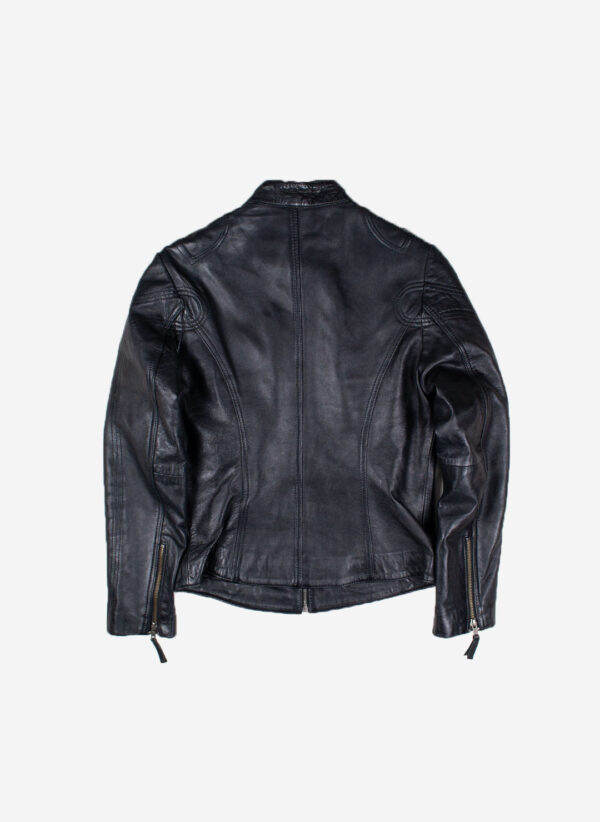 Real Leather women's Lederjacke schwarz – Bild 3