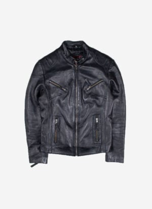 Real Leather women’s Lederjacke schwarz