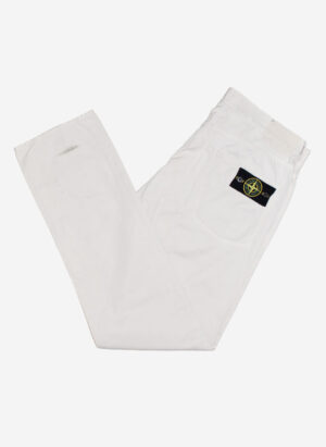 STONE ISLAND JEANS WEISS