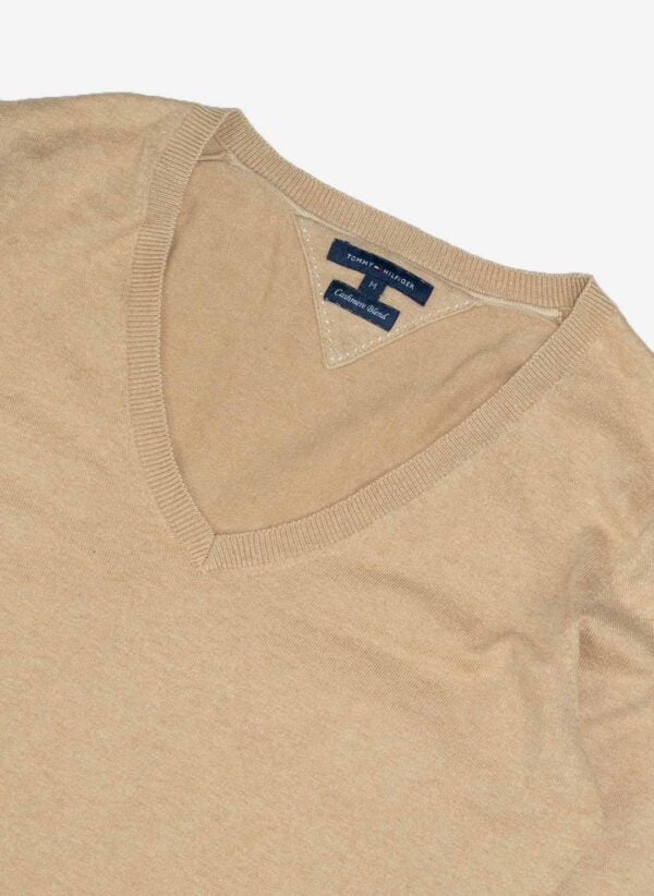 TOMMY HILFIGER WOMEN'S KASCHMIR SWEATER BEIGE – Bild 2