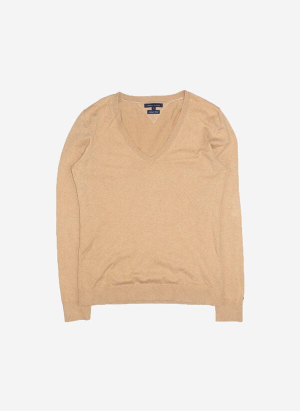 TOMMY HILFIGER WOMEN'S KASCHMIR SWEATER BEIGE