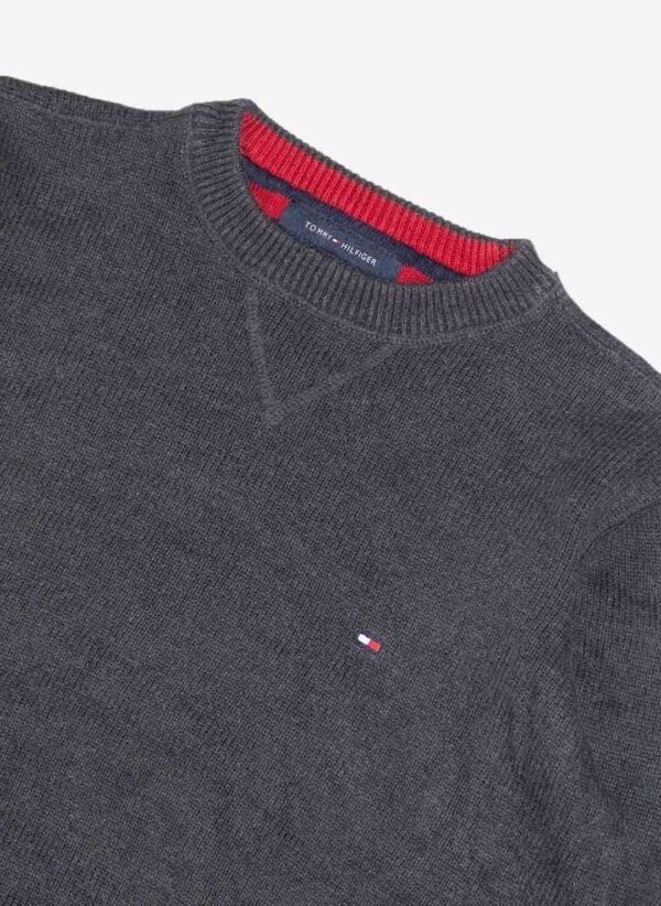 Tommy Hilfiger Knitsweater dunkelgrau – Bild 2