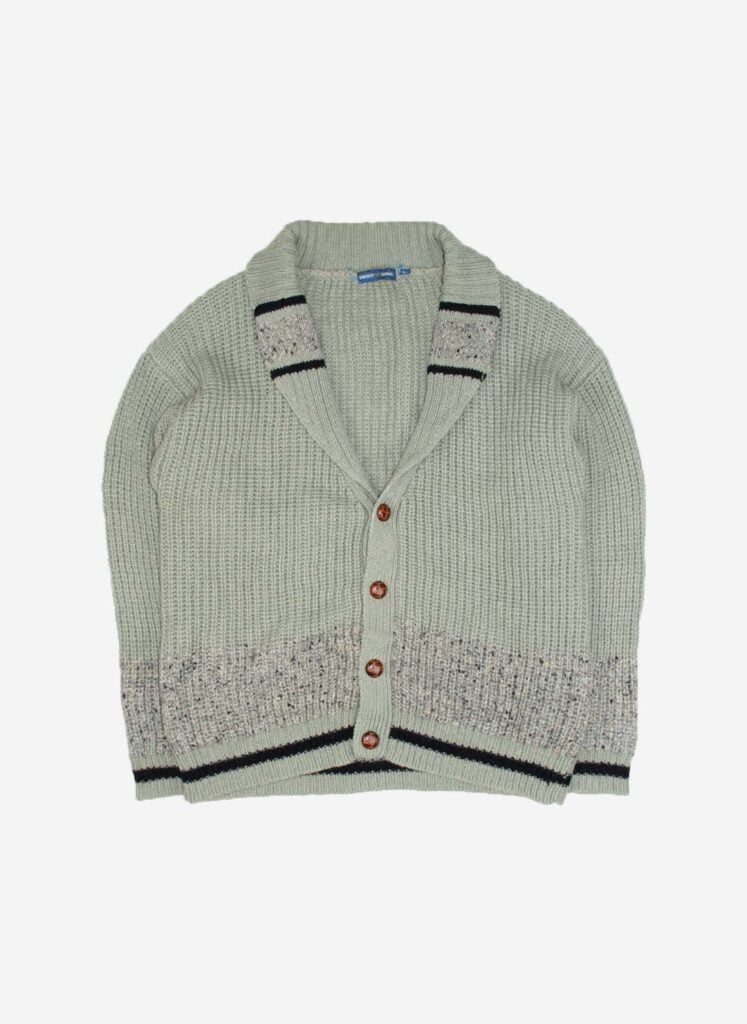 VINTAGE 80s EMPORIO ARMANI WOLLCARDIGAN