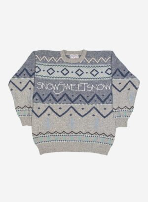 VINTAGE 80s ICEBERG WOLLPULLOVER