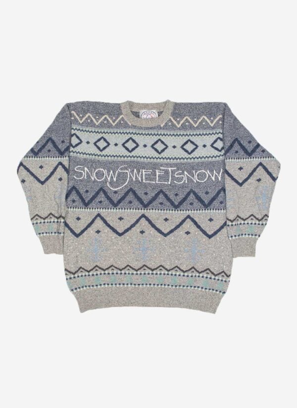 VINTAGE 80s ICEBERG WOLLPULLOVER