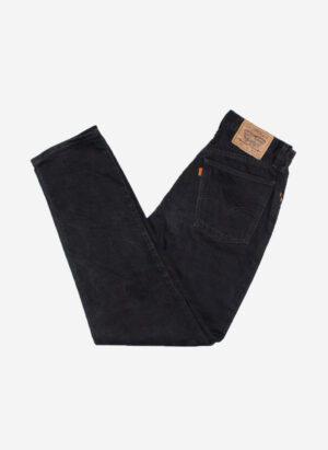 VINTAGE 90s LEVI’S 881 ORANGETAB JEANS SCHWARZ