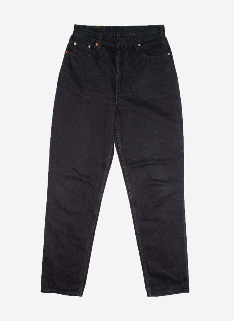 VINTAGE 90s LEVI'S 881 ORANGETAB JEANS SCHWARZ