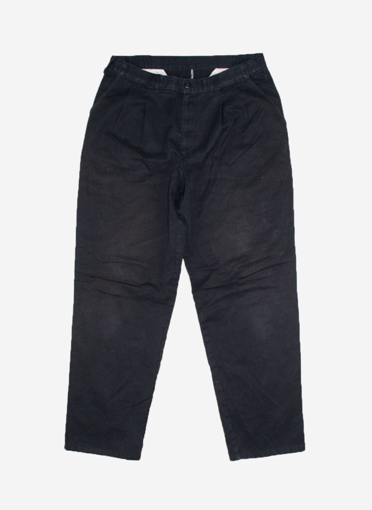 VINTAGE DICKIES WORKWEAR HOSE SCHWARZ