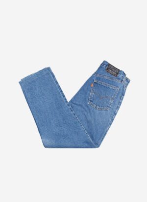 VINTAGE LEVI’S 881 ORANGE TAB KAROTTENJEANS