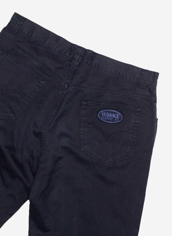 VINTAGE VERSACE HOSE SCHWARZ – Bild 3