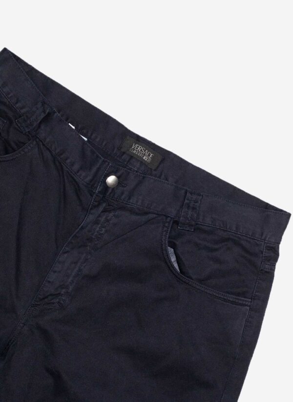 VINTAGE VERSACE HOSE SCHWARZ – Bild 4
