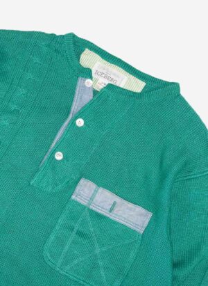 VINTAGE 80s ICEBERG KNITSWEATER GRÜN