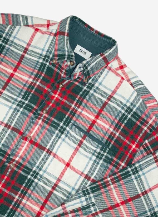 Vintage 90s Hugo Boss Flanell – Bild 2