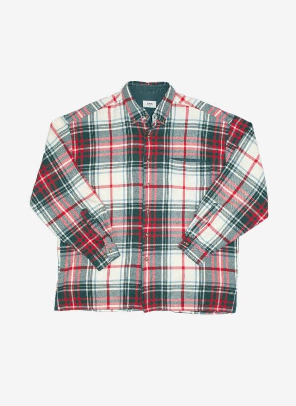 Vintage 90s Hugo Boss Flanell