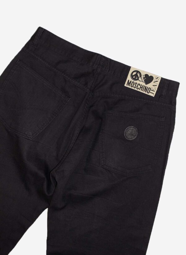 Vintage 90s Moschino Hose schwarz – Bild 3
