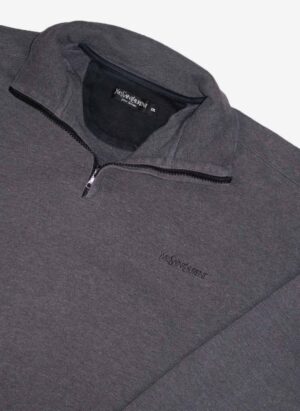 VINTAGE 90s YVES SAINT LAURENT HALFZIP