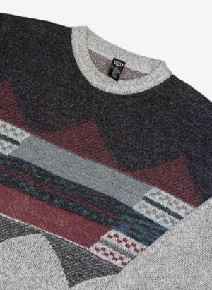 Vintage C&A Knitsweater grau