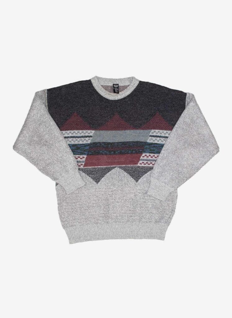 Vintage C&A Knitsweater grau