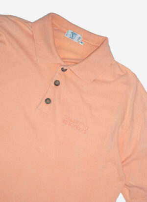VINTAGE VALENTINO BEACHWEAR POLOSHIRT ORANGE