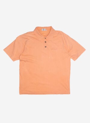 VINTAGE VALENTINO BEACHWEAR POLOSHIRT ORANGE