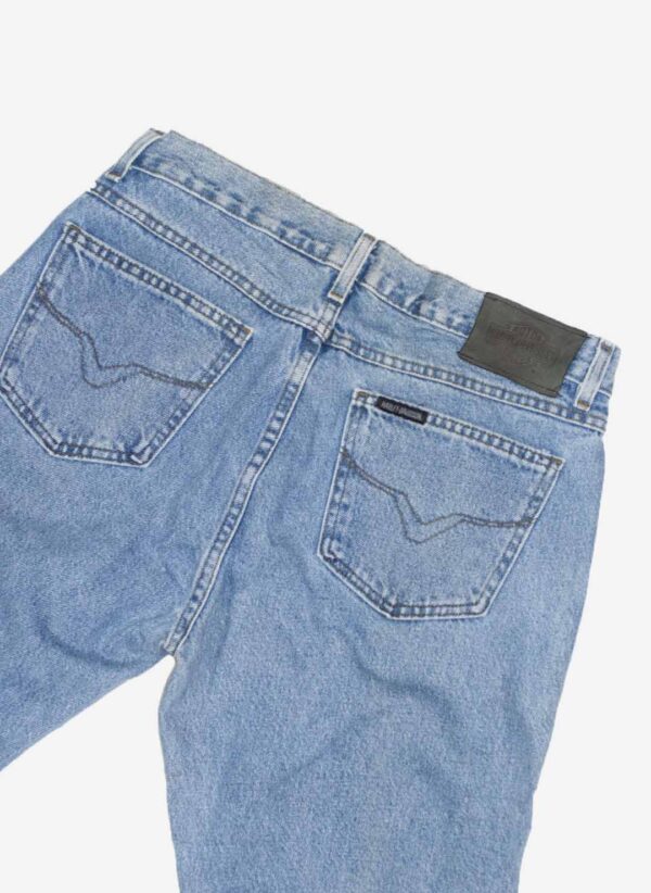 VINTAGE Y2K HARLEY DAVIDSON FLARED JEANS – Bild 4