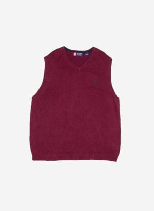 Chaps Knit Vest rot