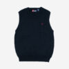 Chaps Knit Vest schwarz