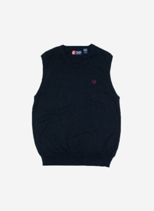 Chaps Knit Vest schwarz