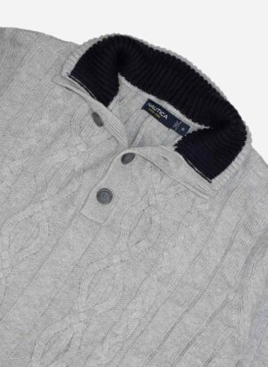 Nautica Knitsweater grau