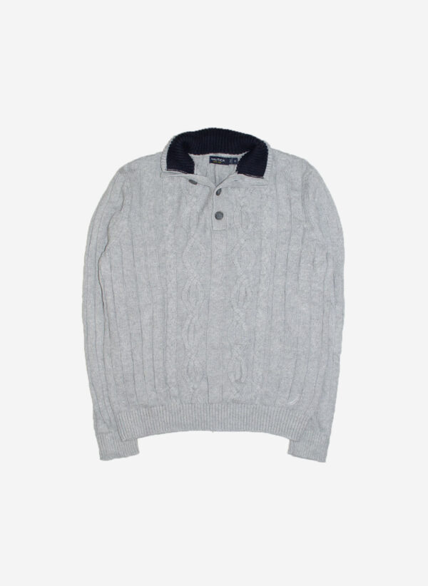 Nautica Knitsweater grau