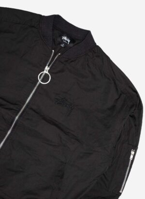 Stüssy Bomberjacke schwarz