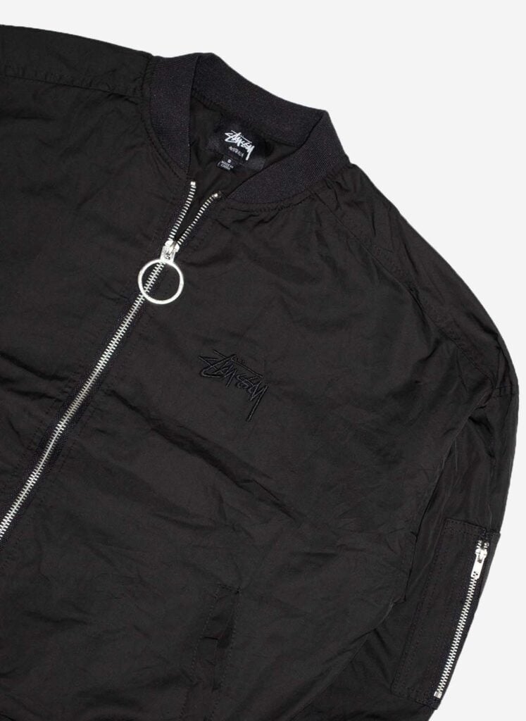 Stüssy Bomberjacke schwarz