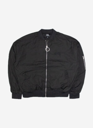 Stüssy Bomberjacke schwarz