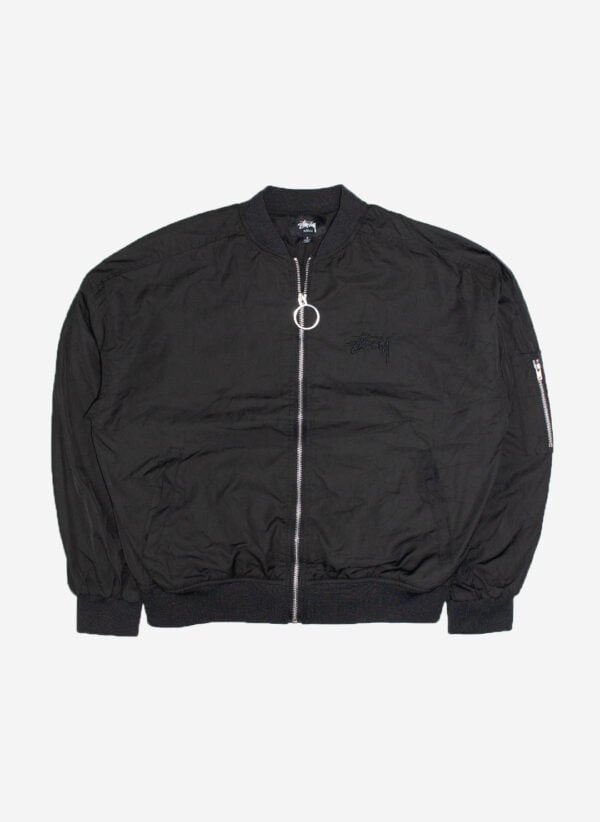 Stüssy Bomberjacke schwarz