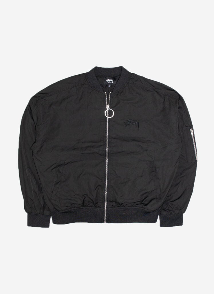 Stüssy Bomberjacke schwarz