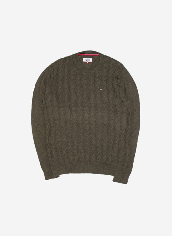 Tommy Hilfiger Knitsweater oliv