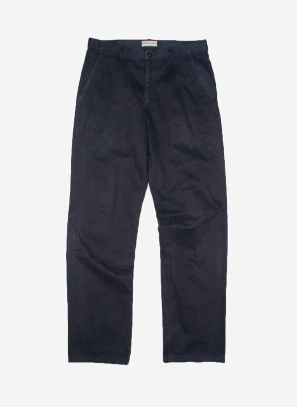 Vintage 80s Emporio Armani Chinohose schwarz – Bild 2
