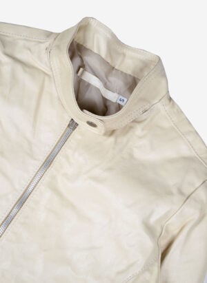 Vintage Imperial women’s Lederjacke creme