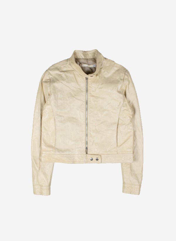 Vintage Imperial women's Lederjacke creme