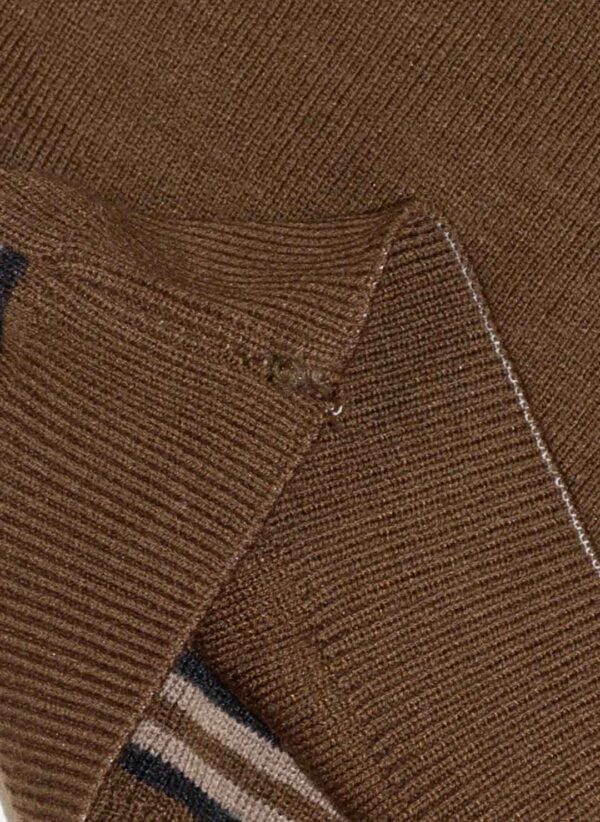 Vintage Knit Vest braun – Bild 4
