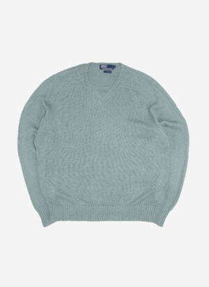Vintage Polo Ralph Lauren Knitsweater blaugrün