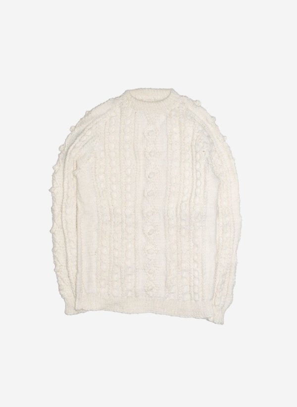 Vintage women's Strickpullover weiß