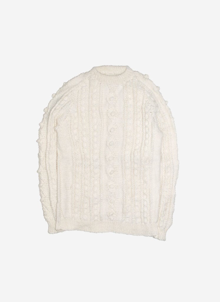 Vintage women's Strickpullover weiß