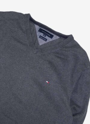 Tommy Hilfiger Kaschmir Sweater grau