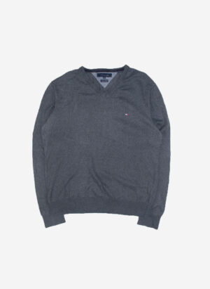 Tommy Hilfiger Kaschmir Sweater grau