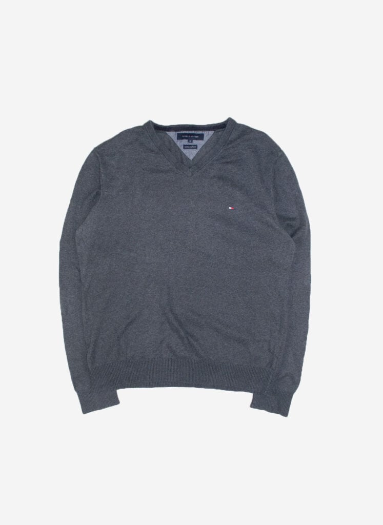 Tommy Hilfiger Kaschmir Sweater grau