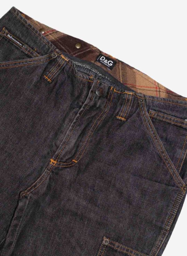 Vintage 90s Dolce & Gabbana flared Jeans – Bild 4