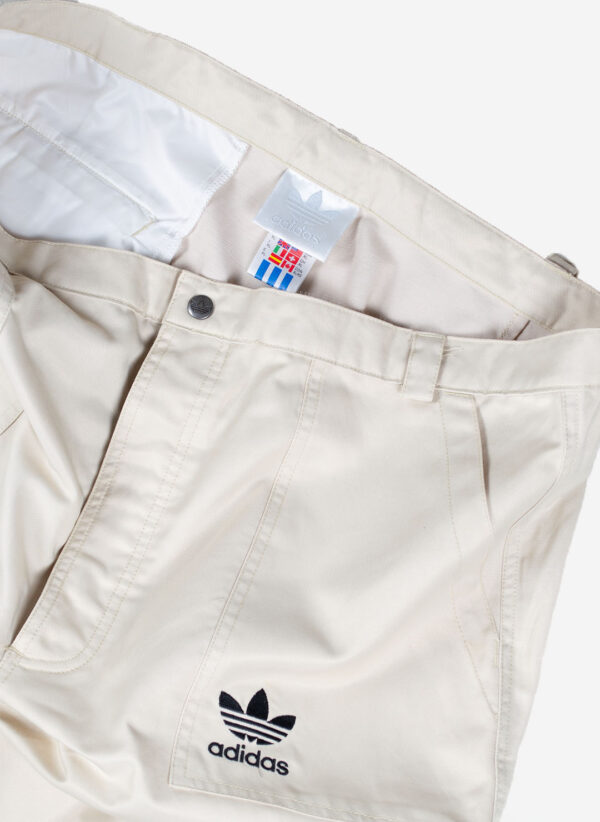 Vintage Adidas Baggy Cargohose beige – Bild 4