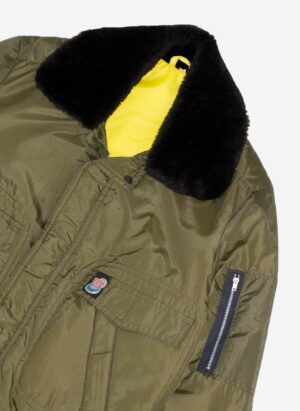 Vintage Bomberjacke oliv